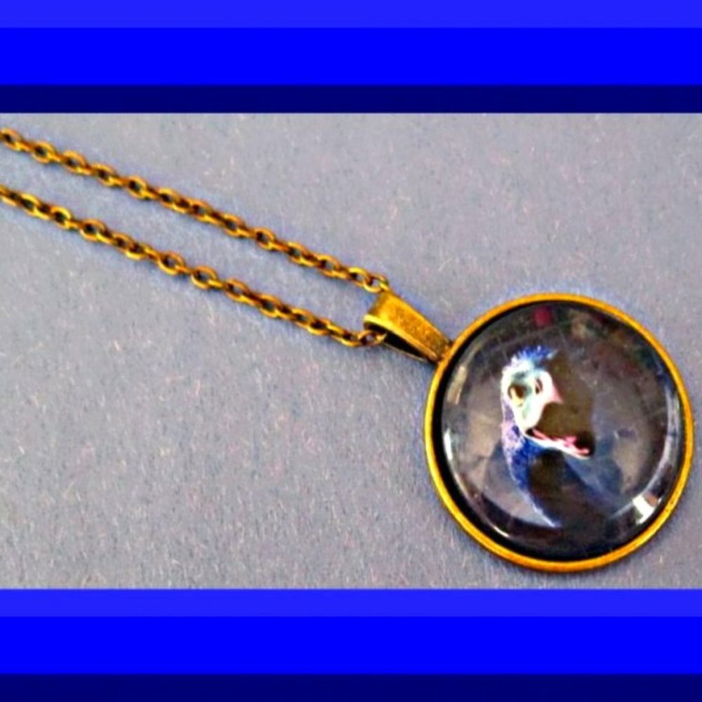 Antique Bronze Fantastic Beasts And Where To Find Them Occamy Theme Necklace